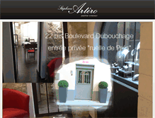 Tablet Screenshot of bijouterie-artero.fr